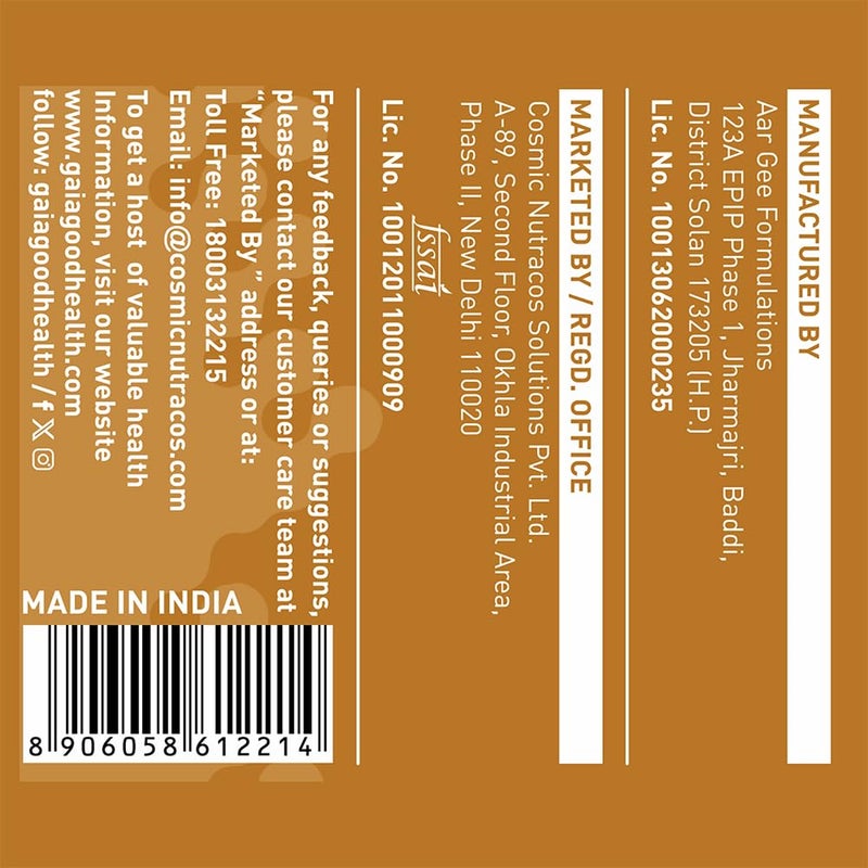 GAIA Nutty Delight Crunchy Muesli 375 gm Box - A Perfect Blend of Multigrains, Nuts, Oats and Cornflakes The Ultimate Healthy and Delicious Breakfast Cereals,Source of Protein, Zero Trans FatHigh Fiber - Image 5