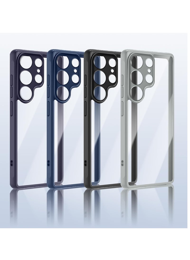 Compatible with for for  Sam / s22 Ultra Case Transparent, Military-Grade Shockproof Anti-Yellowing, Slim Protective Phone Case Full Bumper Cover With Camera Lens Protective - - Image 3