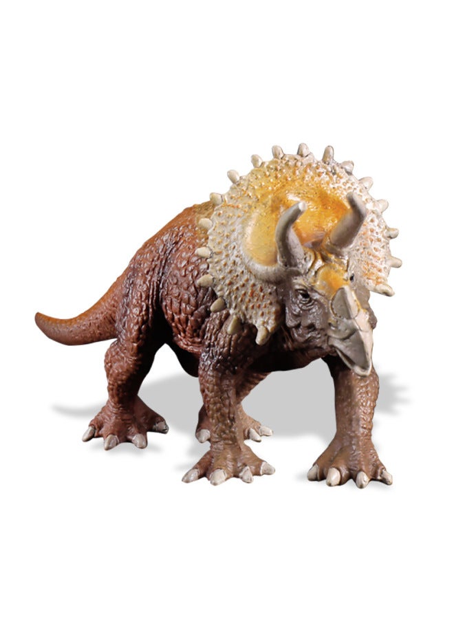 [Small Single Superior Product] Classic Dinosaur Model Toy Ox Dragon Stegosaurus Triceratops Model Toy-Color:Niu Long Hong 0.19kg - Image 4