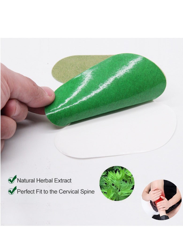MQ Pepisky Pain Relief Patches, Wormwood Knee Pain Patch Paste, Heat Patches for Arthritis Pain Relief and Inflammation, Warming Herbal Plaster Pain Patches, Long Lasting Relief of Joint Pains 2 Pack  - Image 5