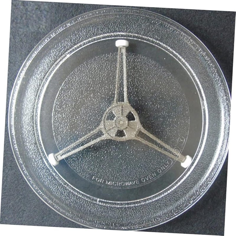 حامل حامل طبق زجاج فرن الميكروويف دوار استبدال أسود مقاس 3 - Image 5
