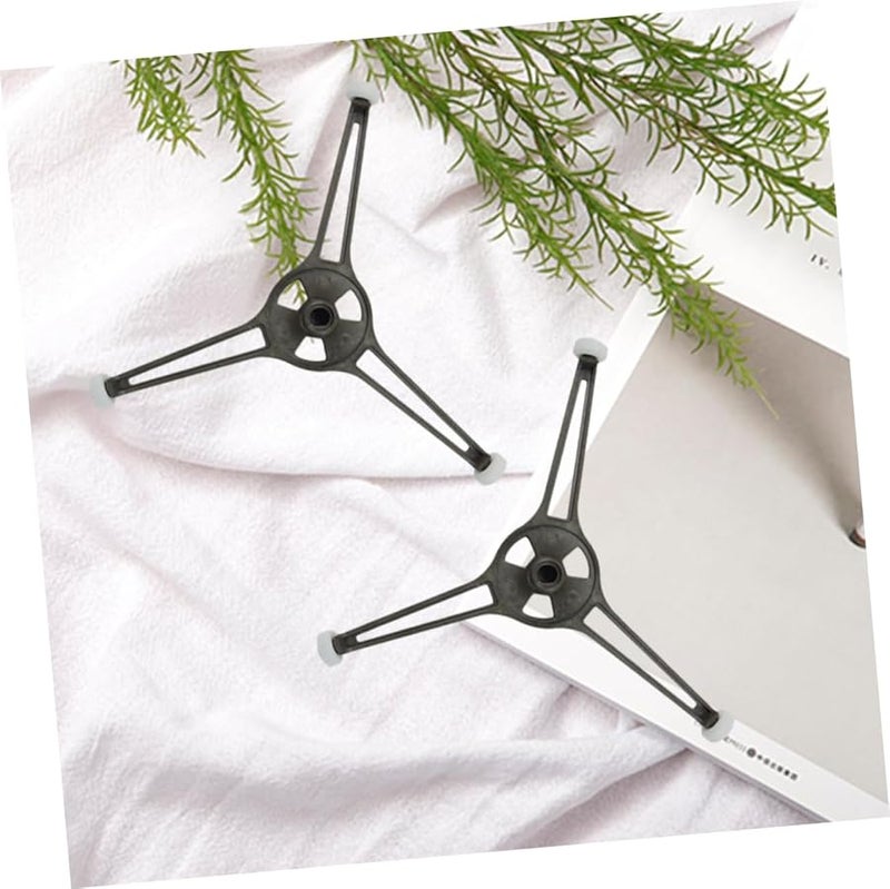 حامل حامل طبق زجاج فرن الميكروويف دوار استبدال أسود مقاس 3 - Image 4