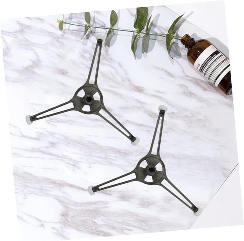 حامل حامل طبق زجاج فرن الميكروويف دوار استبدال أسود مقاس 3 - Image 3