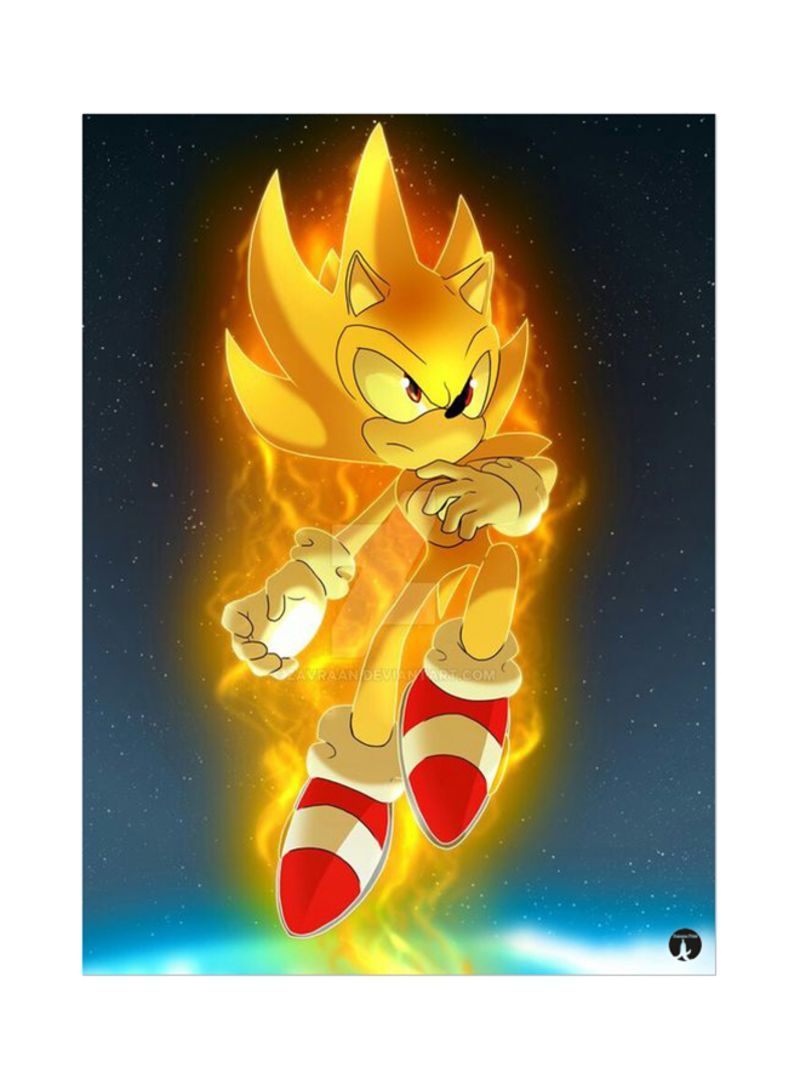 RKN The Video Game Sonic Mouse Pad Multicolour