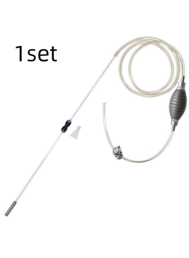 Manual Aquarium Water Changer Siphon Pump 86 61inch No Electricity Fish Tank Cleaner - Image 1