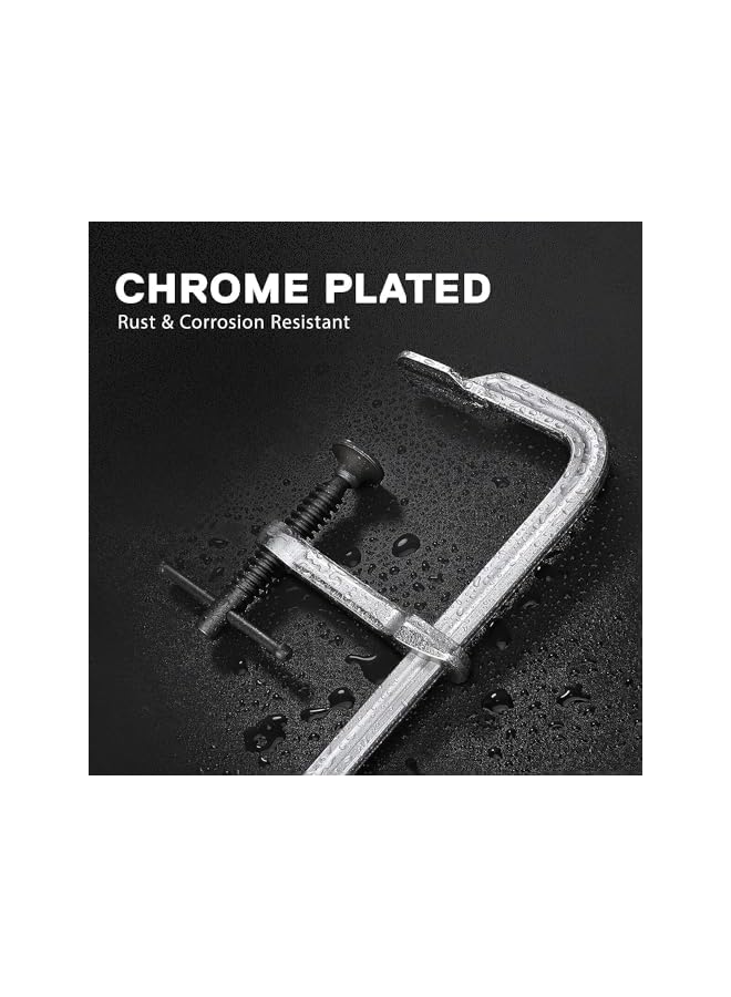 promass 2 Pcs,12-Inch Light-duty Drop Forged Steel Bar Clamps for Woodworking and Welding, 2 Pack - Image 5