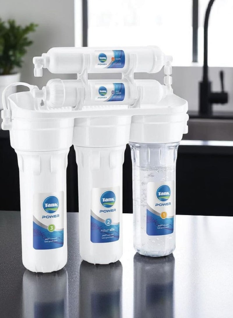 Tank Power Water Filter - 5 Stages - Image 1