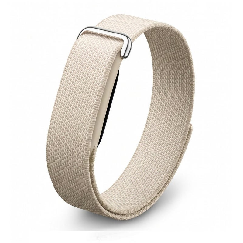Nylon Watch Strap Compatible with Google Fitbit Air, Breathable, Stainless Steel Buckle, for Screenless Trackers - Image 1