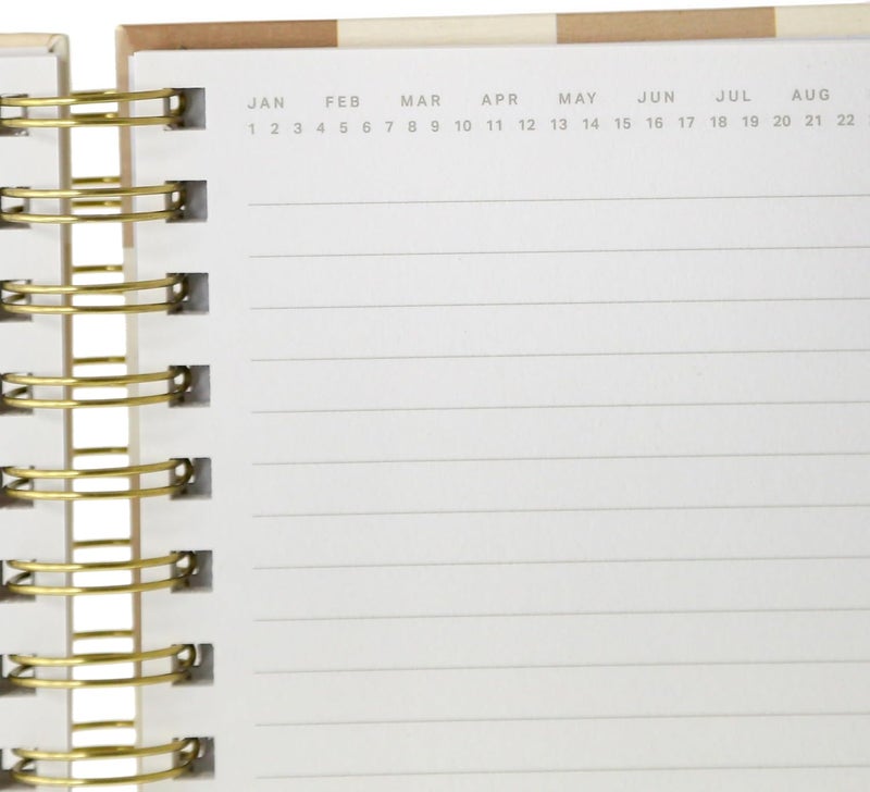 Graphique Snoopy Hardbound Spiral Journal, 160 Ruled Pages Hard Cover Notebook, Diary, Lists, Record Month and Date, Premium Paper, 6” x 8” - Image 2