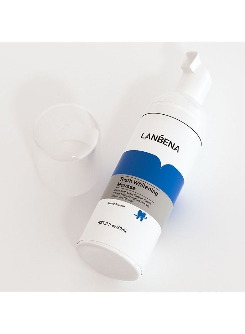 LANBENA سائل تبييض الأسنان لتنظيف الأسنان وإزالة البقع وتبييض الأسنان - Image 3
