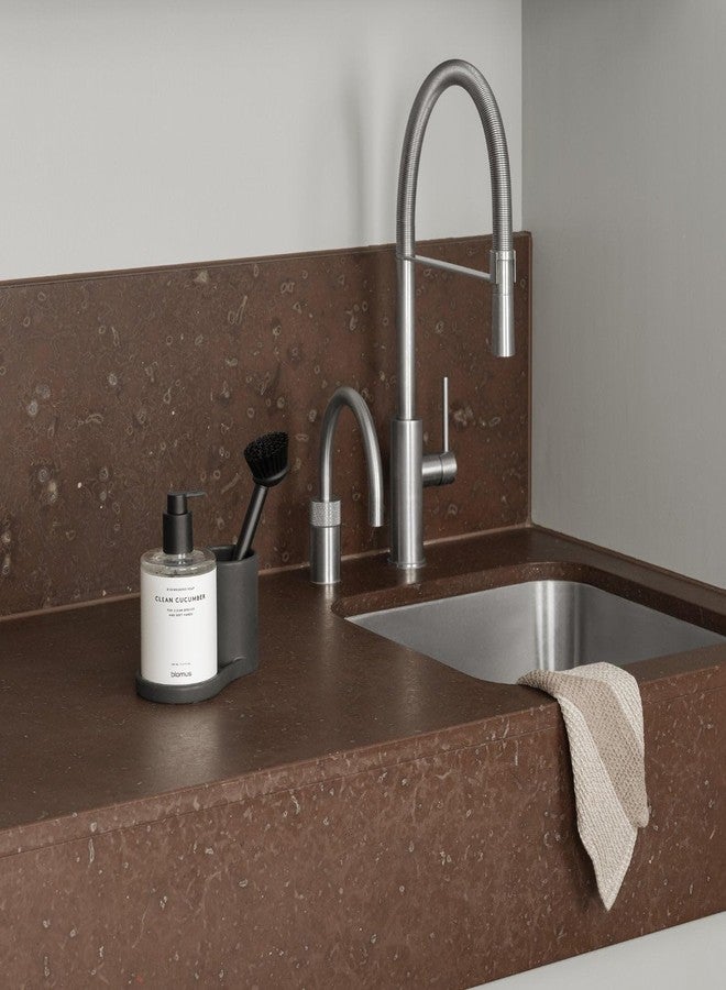 blomus PIRO Ceramic Sink Organizer - Black - Image 3