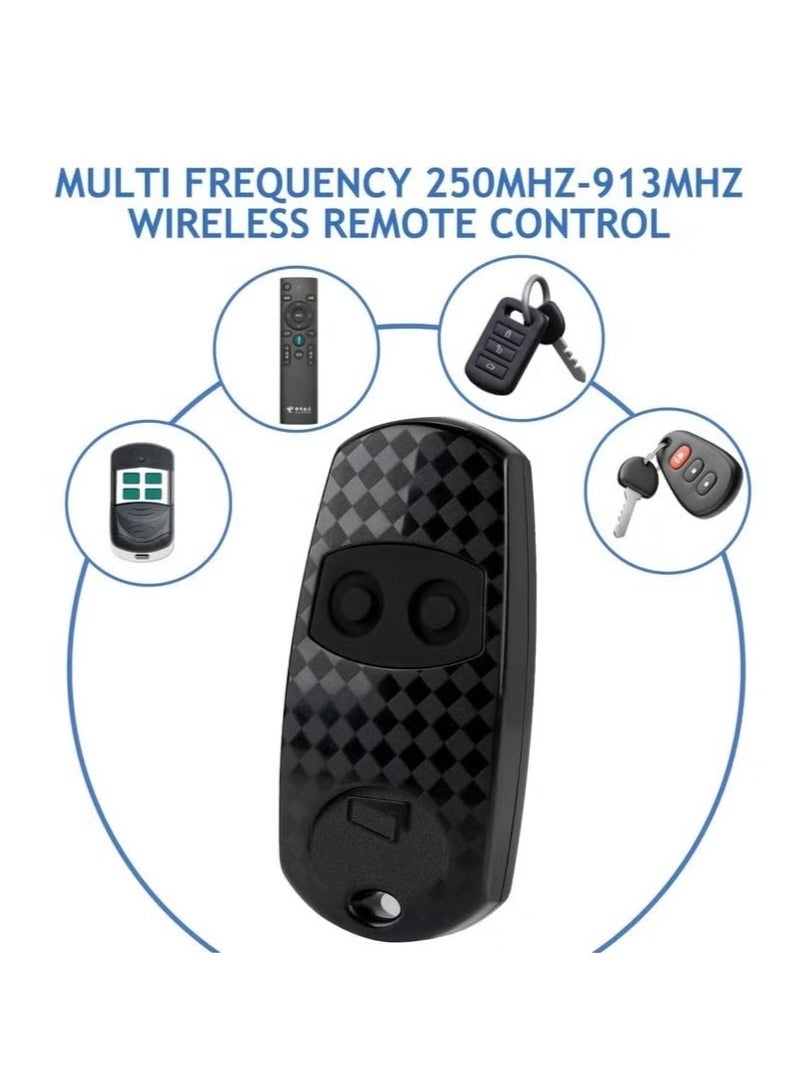 إيليلي جهاز تحكم عن بعد للمرآب بتردد 433.92 ميجاهرتز، متوافق مع أجهزة CAME TOP-432EE وTOP-432EV وTOP-432NA وTOP-432SA، سلسلة مفاتيح يدوية للبوابات، جهاز تحكم عن بعد للباب بقناتين، جهاز تحكم عن بعد لاستنساخ الراديو - Image 3