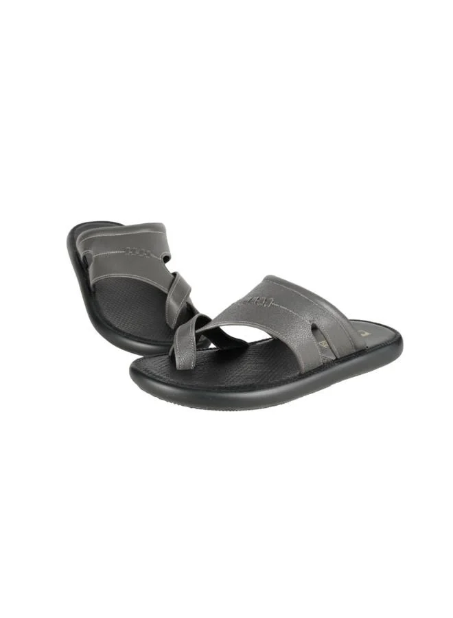 barjeel uno 008-3417 Barjeel Uno Mens Arabic Sandals 20223-1 Grey