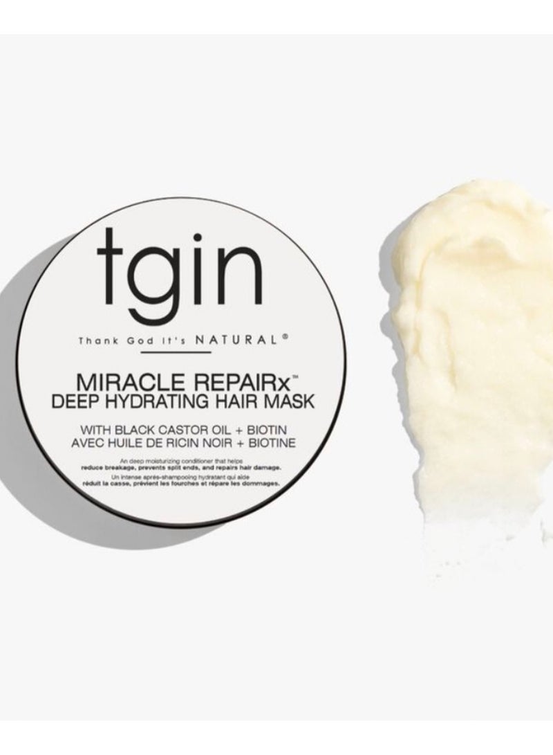 Tgin Miracle Repairx Deep Hydrating Hair Mask - 12 Fl Oz - Image 2
