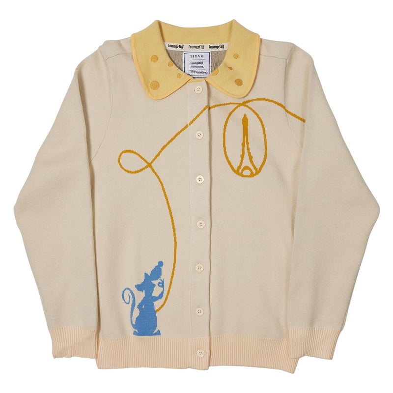 Loungefly Pixar Ratatouille Collared Cardigan Large