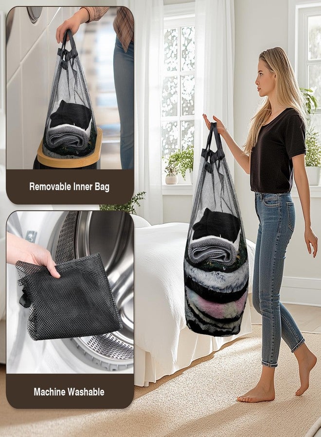 Bathola Slim Laundry Hamper with Lid 60L, Dirty clothes Hamper for Laundry Basket Collapsible, Thin Laundry Hamper with Removable Bag, Narrow Laundry Hamper for Small Space - Image 5