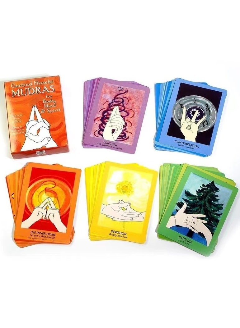 RedMapleTEK - Single Surface Game, Slime Run for Body, Mind and Spirit, Simple Yoga Lessons, 68 Exercise Cards and Notebook, Perfect Party Card Game - Image 1
