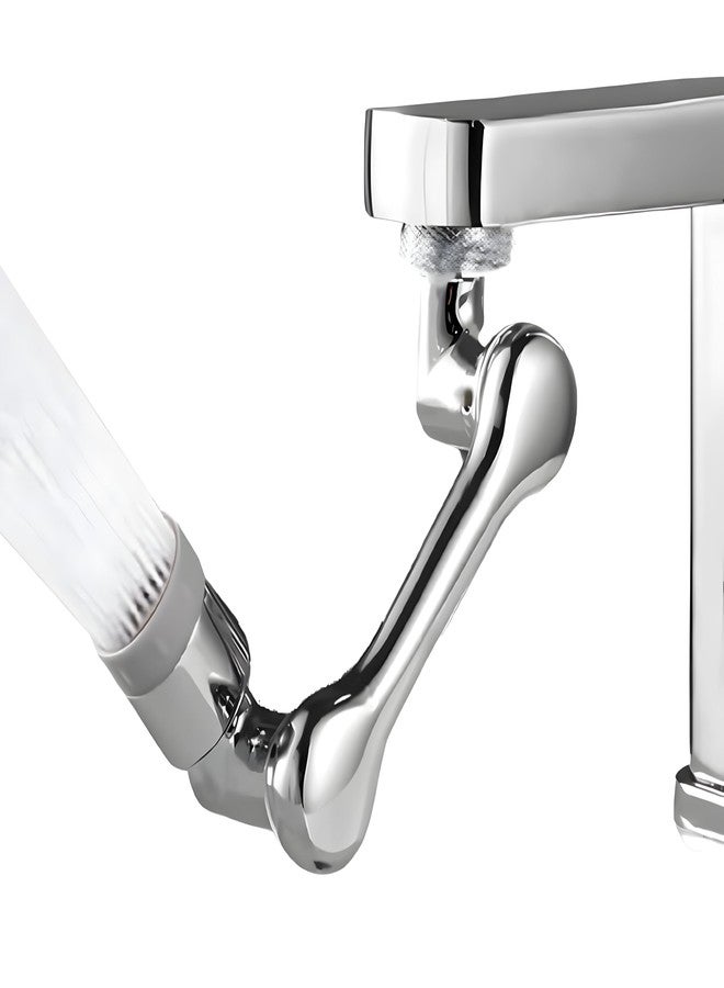 NEW WARE 1080 Degree Rotate Flexible Magic Aerator Dual Flow Water Nozzle Faucet Spout Shower Aerator for Bathroom and Kitchen Tap - Image 1