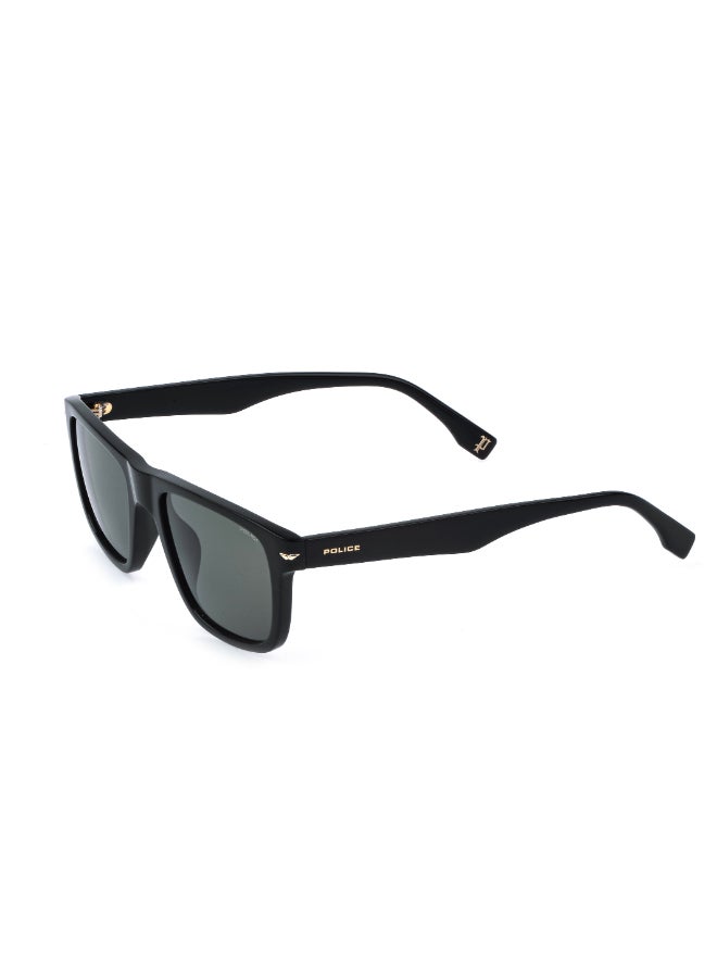 POLICE Full Rim Square Sunglasses SPLQ83M - Image 2
