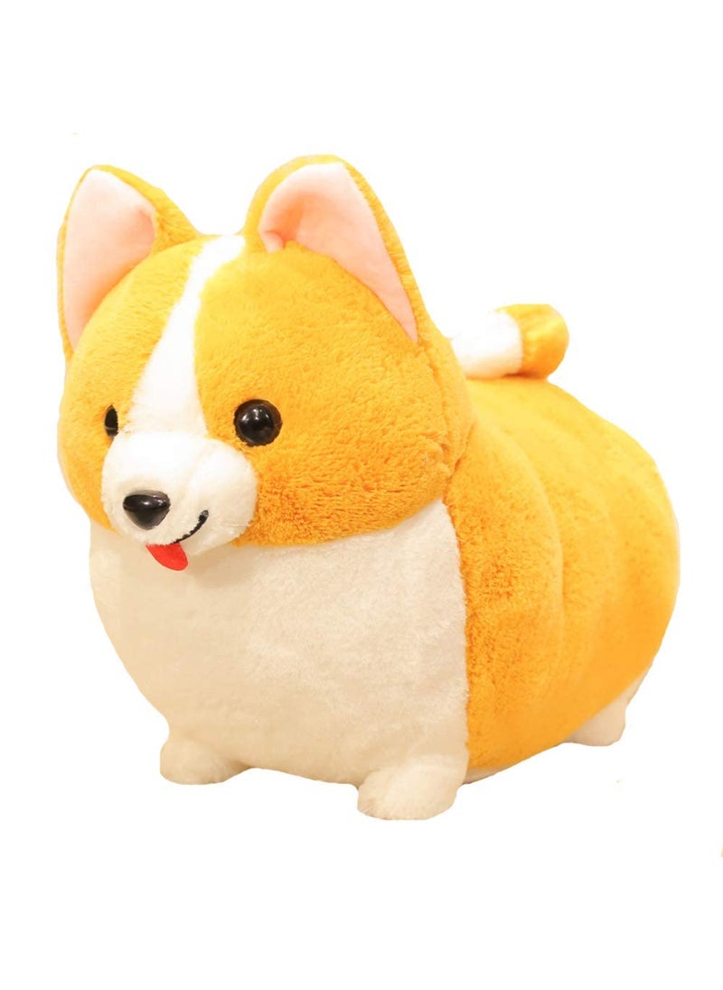 123Arts Cartoon Corgi Dog Soft Plush Throw Pillow Animal Pillow Plush Toy  - Image 1