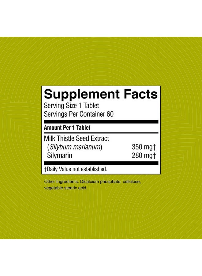 NATURE'S SUNSHINE نبات الشوك الحليب من ناتشرز سنشاين، 60 قرص مطول الإطلاق | يدعم الجهاز الهضمي، يحمي الكبد، ويعمل كمضاد أكسدة قوي - Image 3