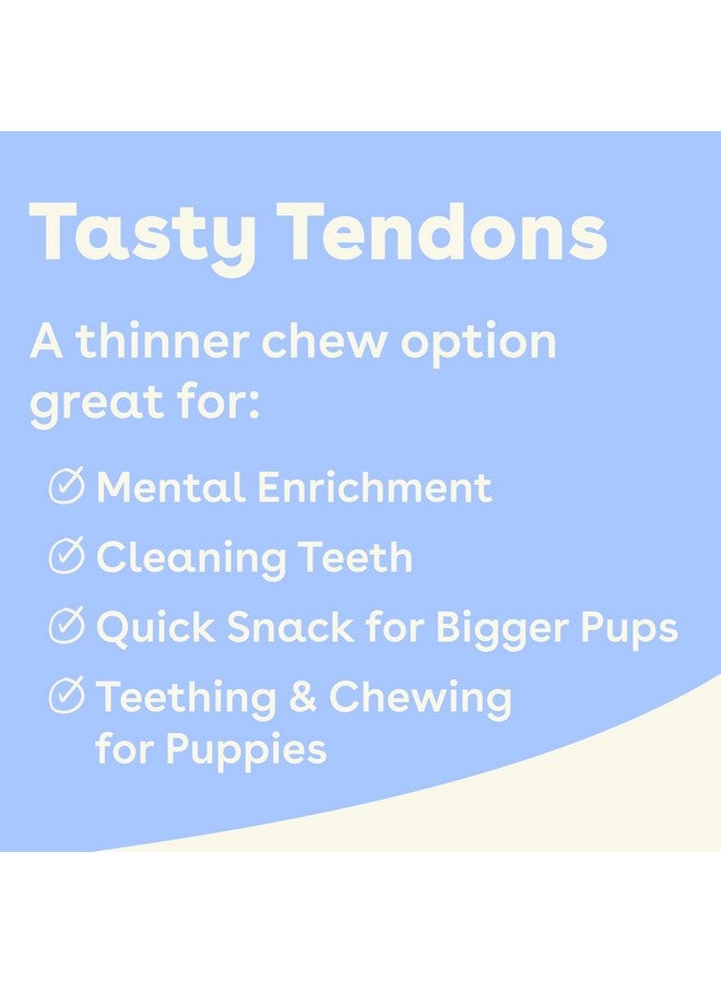 Pupford Turkey Tendon Dog Reward, High-Protein Chews for Healthy Teeth & Joints, Grain-Free, Made in The USA, Perfect for Training & Rewards, 100% Real Turkey, Delicious Chew, Pack of 10 - Image 3