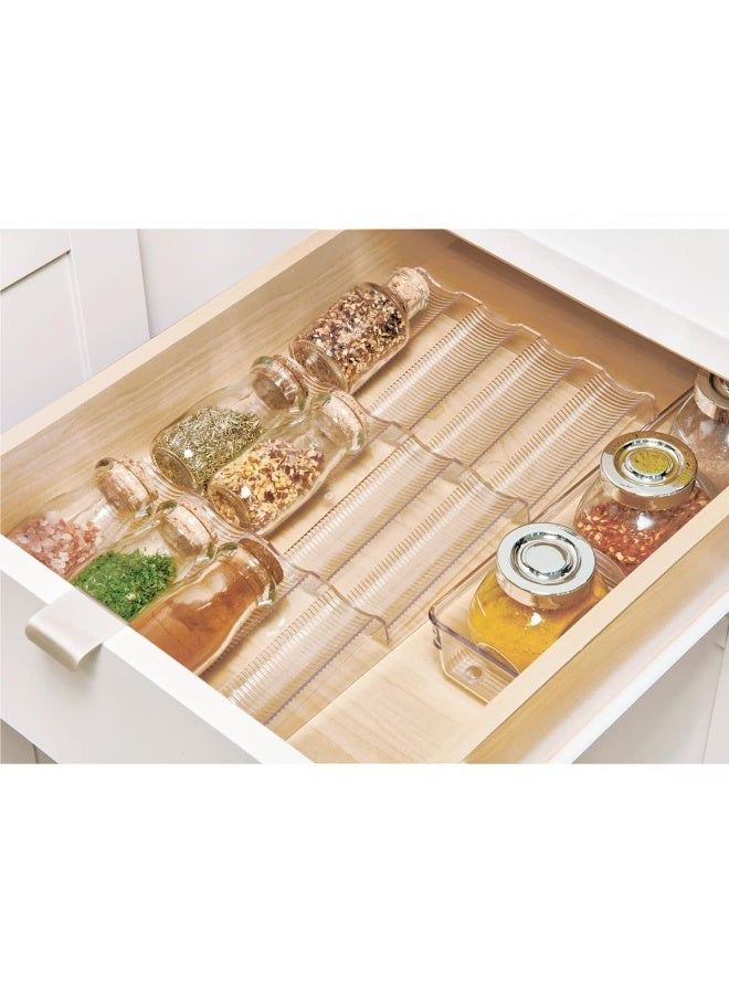 InterDesign iDesign Linus Spice Rack, Drawer Organizer for Kitchen Storage - Clear  - Image 5