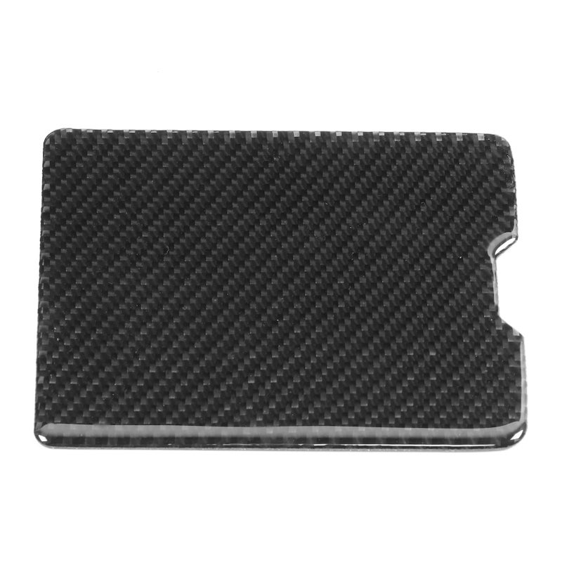 Carbon Fiber Driver Storage Box Panel Trim Cover Fit for Mitsubishi Lancer 2008‑2016 - Image 2