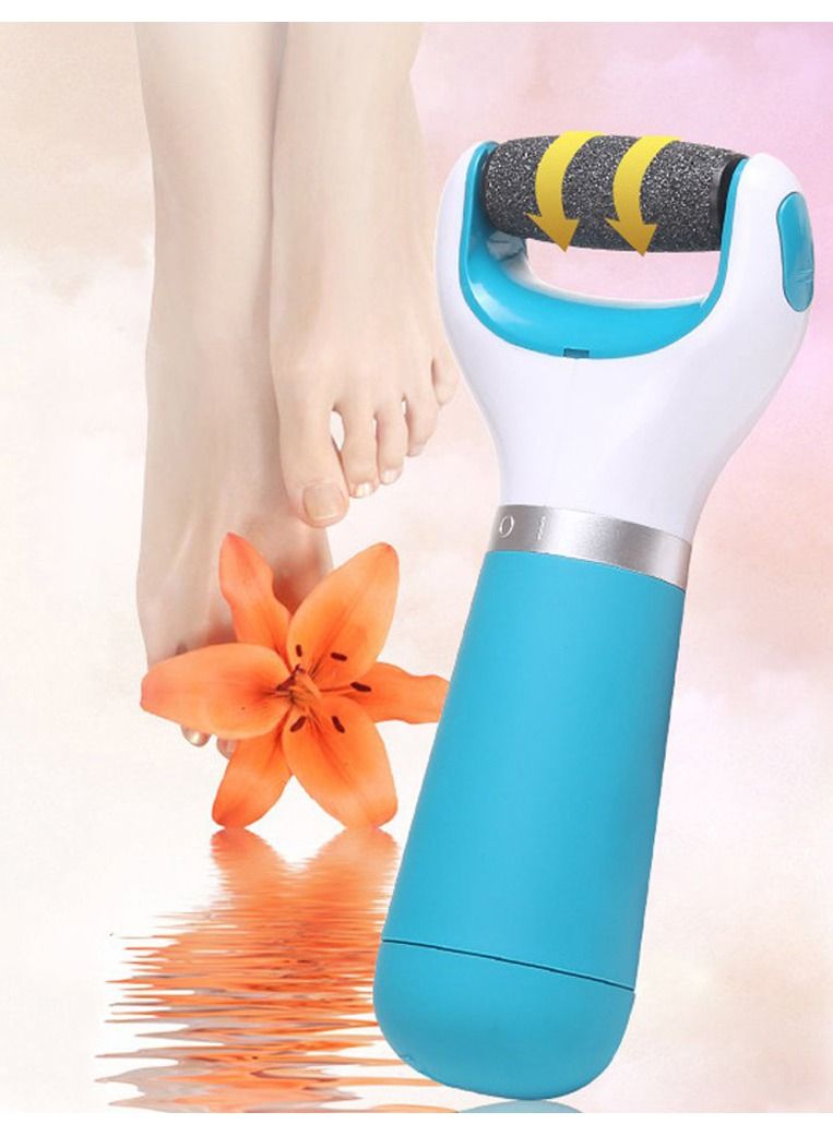DubaiGallery مبرد القدم الكهربائي ومبرد الكعب ومقشر القدم وجهاز باديكير لإزالة الجلد الميت الصلب من القدمين وأداة العناية الاحترافية بالقدم - Image 2