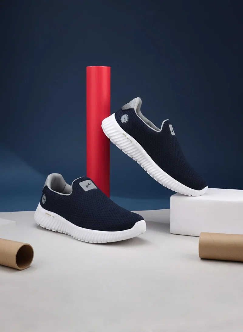 CAMPUS Men's Navy Slip On Shoes - Lightweight Shoes, Minimalist Designed for Style
