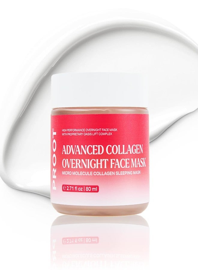 PROOT Collagen Night Cream | Collagen Face Cream | Collagen Jelly Cream | Overnight Collagen Night Cream | Overnight Collagen Face Mask | High Performance Korean Skincare | 2.7 oz - Image 1