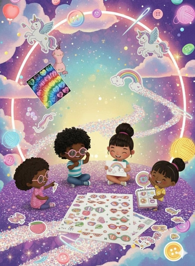 STRIDERS 1000+ Stickers Book for Kids - Super Awesome Magical Sticker Collection | Fun, Cute & Colorful Stickers for Scrapbooks, Diaries, Gifts & Crafts | Series 2 Edition - Image 4