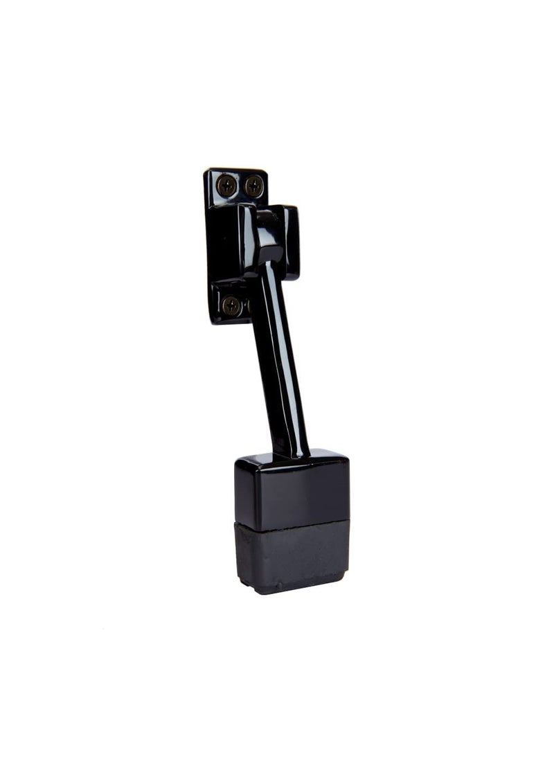 Generic 5 inch Gate Stopper for The Door with Rubber Grip Long Door Stopper for Home Window Stopper Door Stopper to Stop for All Door Gap Filler Rubber Door Protector for Home Set 3 Black 2  - Image 5