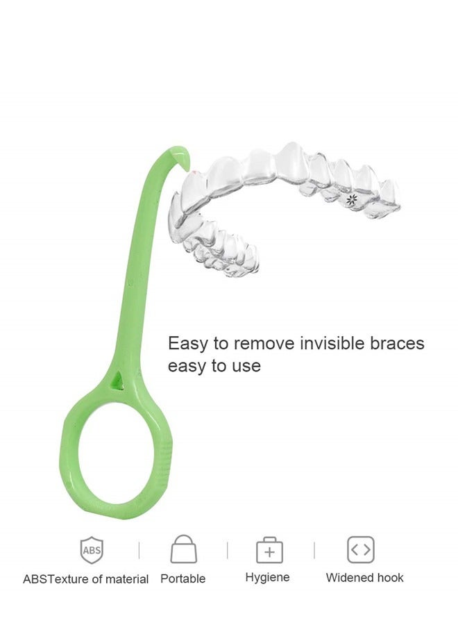 Timsusie 5 Pcs Clear Aligner Removal Tool for Invisalign Braces,Aligner Remove Hook for Retainers,Aligners Trays,Oral Care Accessory, Personal Orthodontic Supplies - Image 4