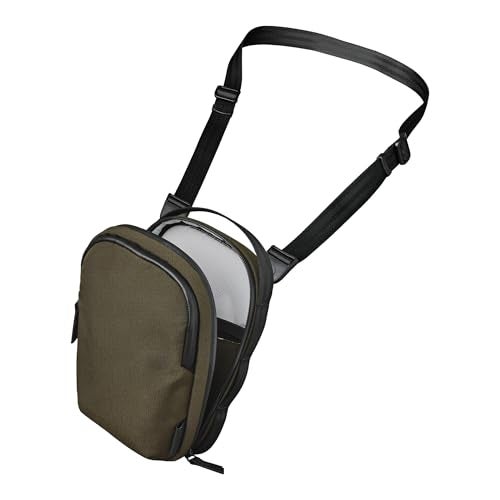 ALPAKA Metro Sling V2, RFID Blocking Small Sling Bags for Men with Adjustable Strap, Anti-theft, YKK Zipper, Weatherproof Axoflux 300D Fabric, Water Resistant Travel Daily Use Daypack, Army Green - Image 1