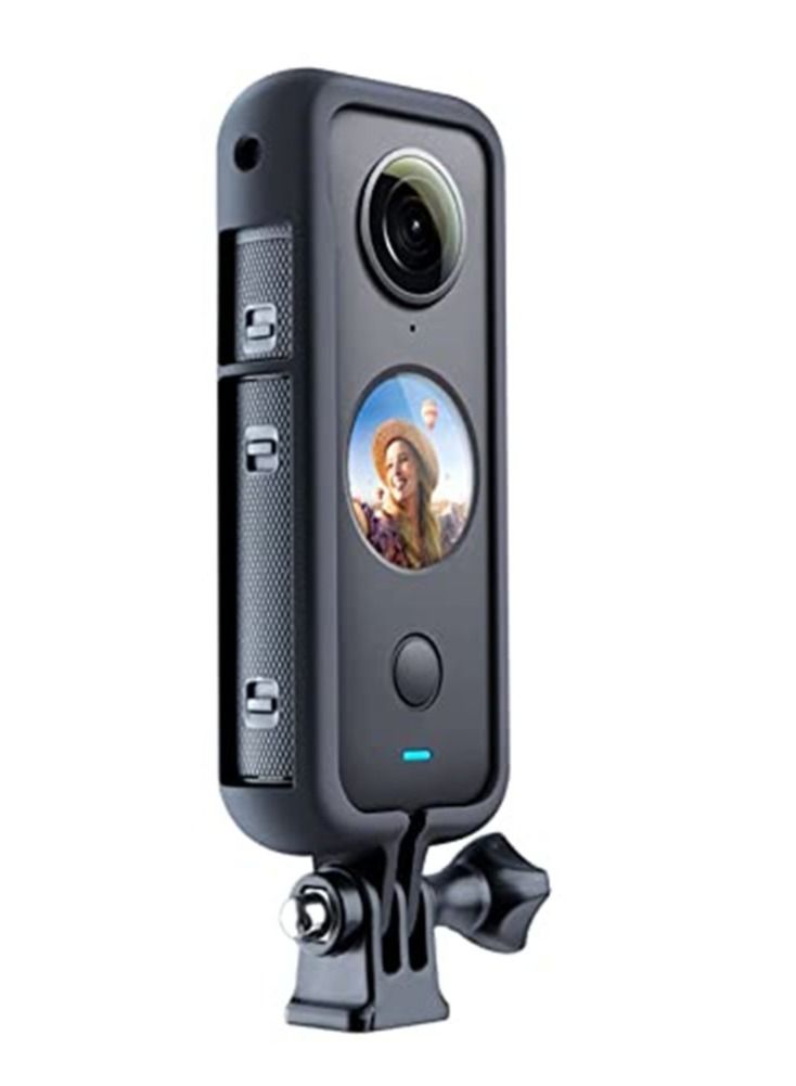 Mounting Bracket for Insta360 ONE X2 Accessories Frame Protective Case Cage with Lens Cap housing Mount  - Image 2