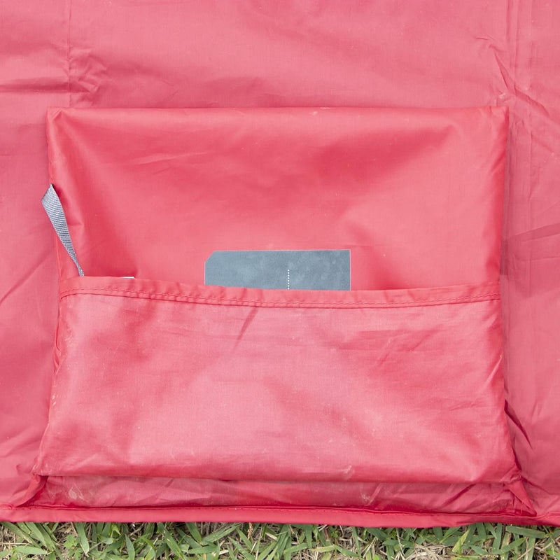 MSR Universal 6-Person Tent Footprint Tarp, Large - 117 x 97 Inches, Red - Image 5