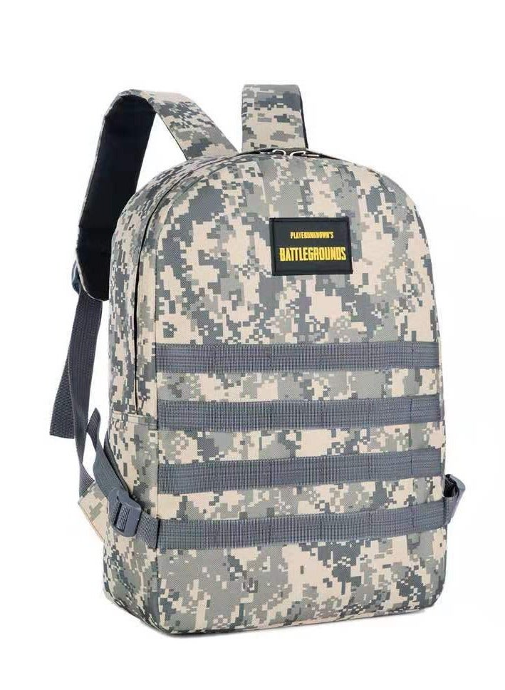 Mountaineering camouflage eat chicken the same three-level male backpack schoolbag for primary school children waterproof large capacity  - Image 2