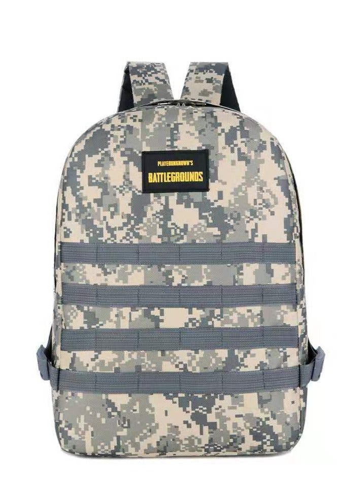 Mountaineering camouflage eat chicken the same three-level male backpack schoolbag for primary school children waterproof large capacity  - Image 4
