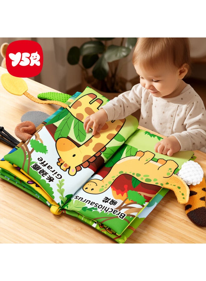 Ysr Tailbone Teething Book For Babies 0-12 Months, Washable Tear-resistant Early Education Book For 0-1 Year Old Newborns And Infants