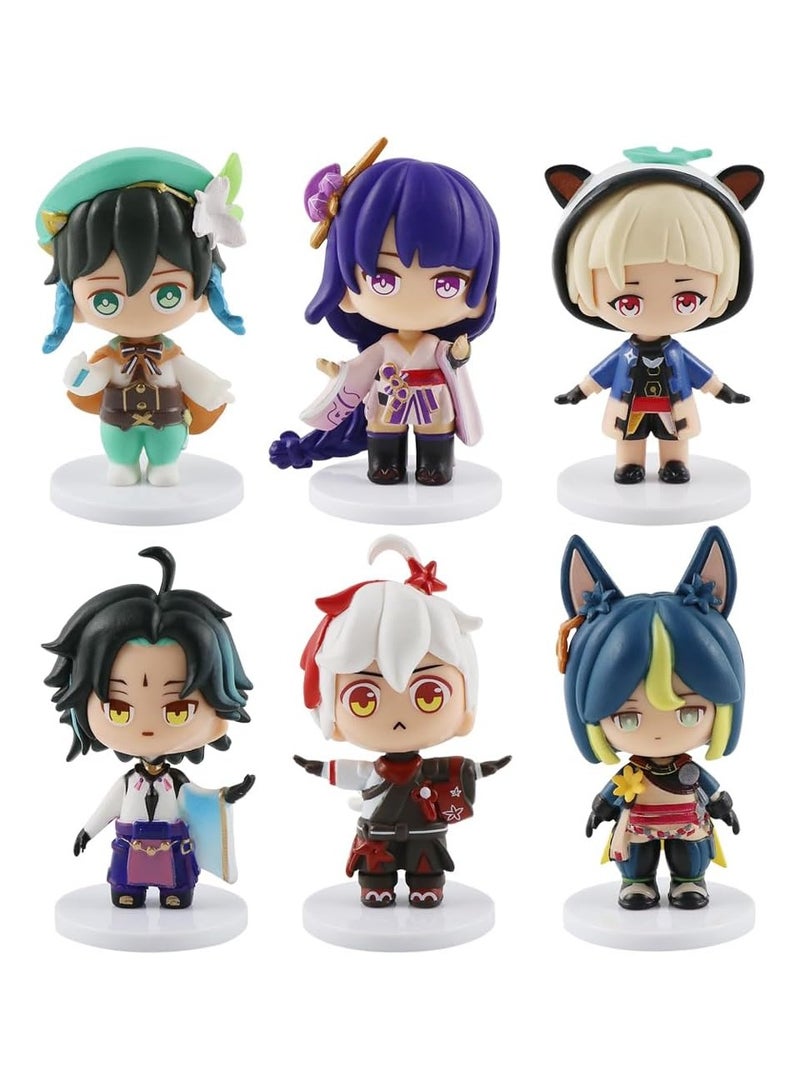 عام جينشين ضرب فيشل سايو رايدن شوغون العام tighnari kaidehara كازوها فنتي شياو عمل الشكل يمكن جمع مجموعة من النماذج - Image 1