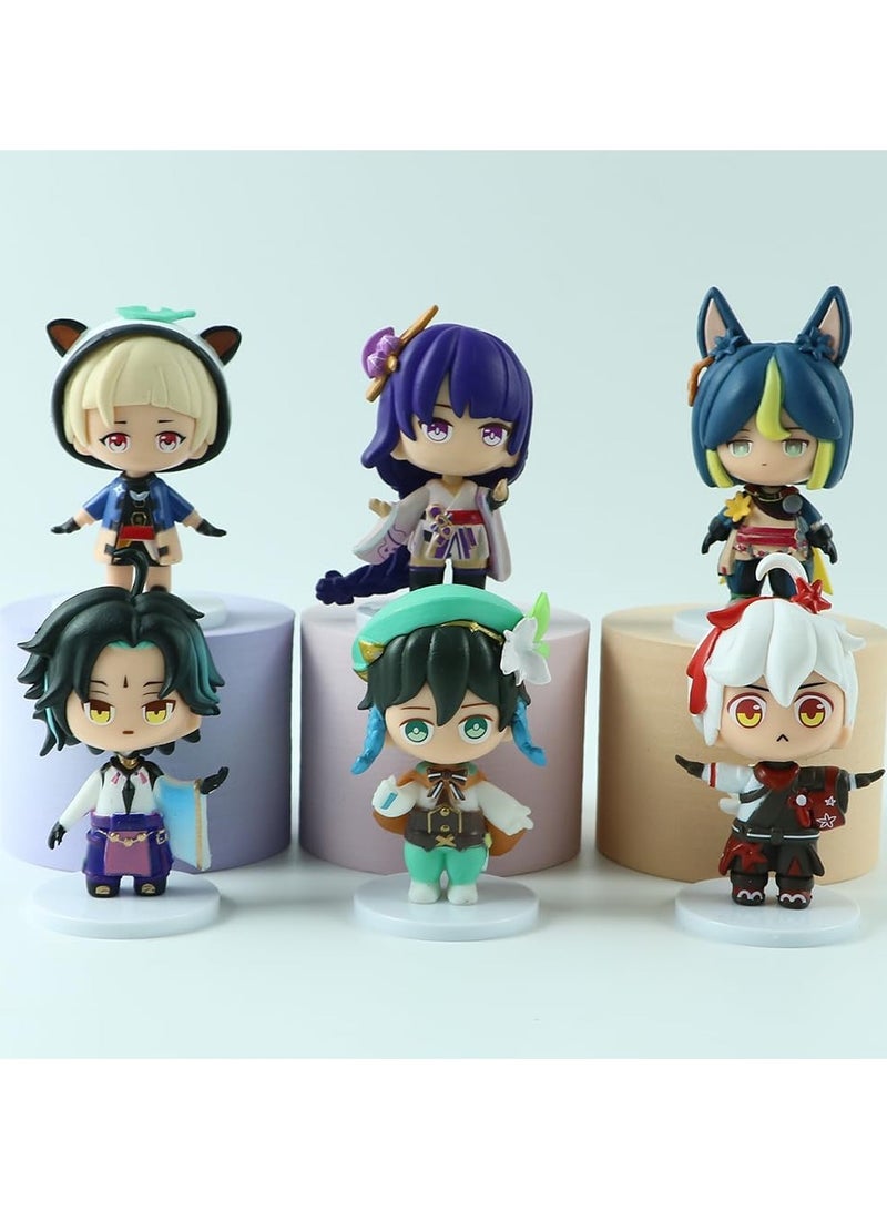 عام جينشين ضرب فيشل سايو رايدن شوغون العام tighnari kaidehara كازوها فنتي شياو عمل الشكل يمكن جمع مجموعة من النماذج - Image 3