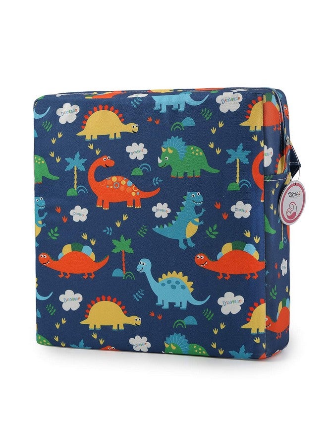Zicac High Chair Portable Booster Seat Cushion Travel Dining Seat Pad For Toddler Kids Baby Infant Washable Thick Chair Seat Pads (Dark Blue) - Image 1