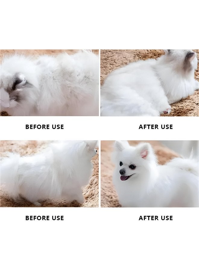 فرشاة Big G Dog Slicker للعناية الاحترافية - زغب وفك تشابك وتصفيف Goldendoodles وLabradoodles وPoodles والكلاب ذات الشعر الطويل - فرشاة كبيرة منحنية باللون المرجاني، توفر الوقت والطاقة - Image 2