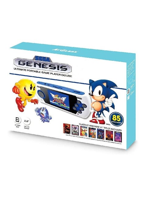 SEGA Genesis Ultimate Portable Game Player Deluxe With 85 Games | White