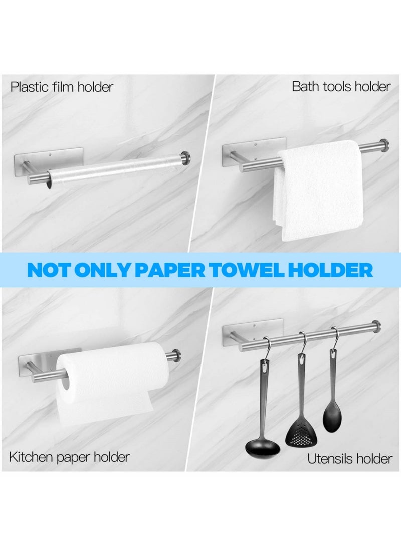 بي إس 304 رفوف مناديل الورق الفولاذ المقاوم للصدأ | رفوف مناديل الورق الجدارية | رفوف الورق تحت خزانة المطبخ | رفوف الورق لزجة مع منشفة الحمام. - Image 5