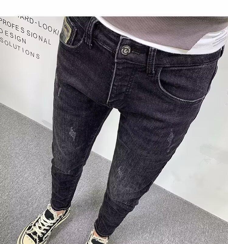 Unisex Classic Denim Jeans Loose Fit Daily Outdoor Wear - Image 1
