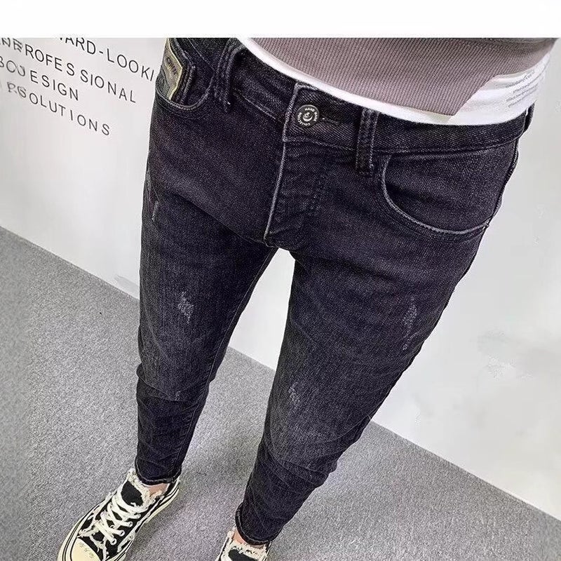 Unisex Classic Denim Jeans Loose Fit Daily Outdoor Wear - Image 5