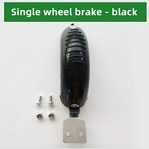 OTFAITP Rear wheeel Fender Brake Parts for 2-3-wheel Kick Scooter Upgrade Metal Rear Fender Brake Assembly (Model 1 Black) - Image 2