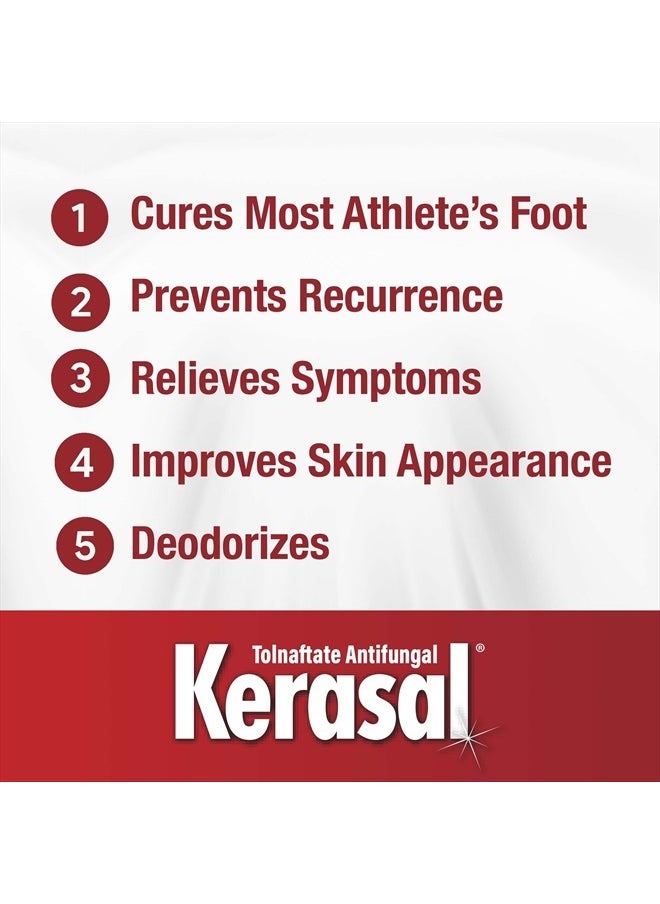 Kerasal 5-In-1 Athlete's Foot Invisible Powder Spray, Athlete's Foot Spray, 2 oz  - Image 3